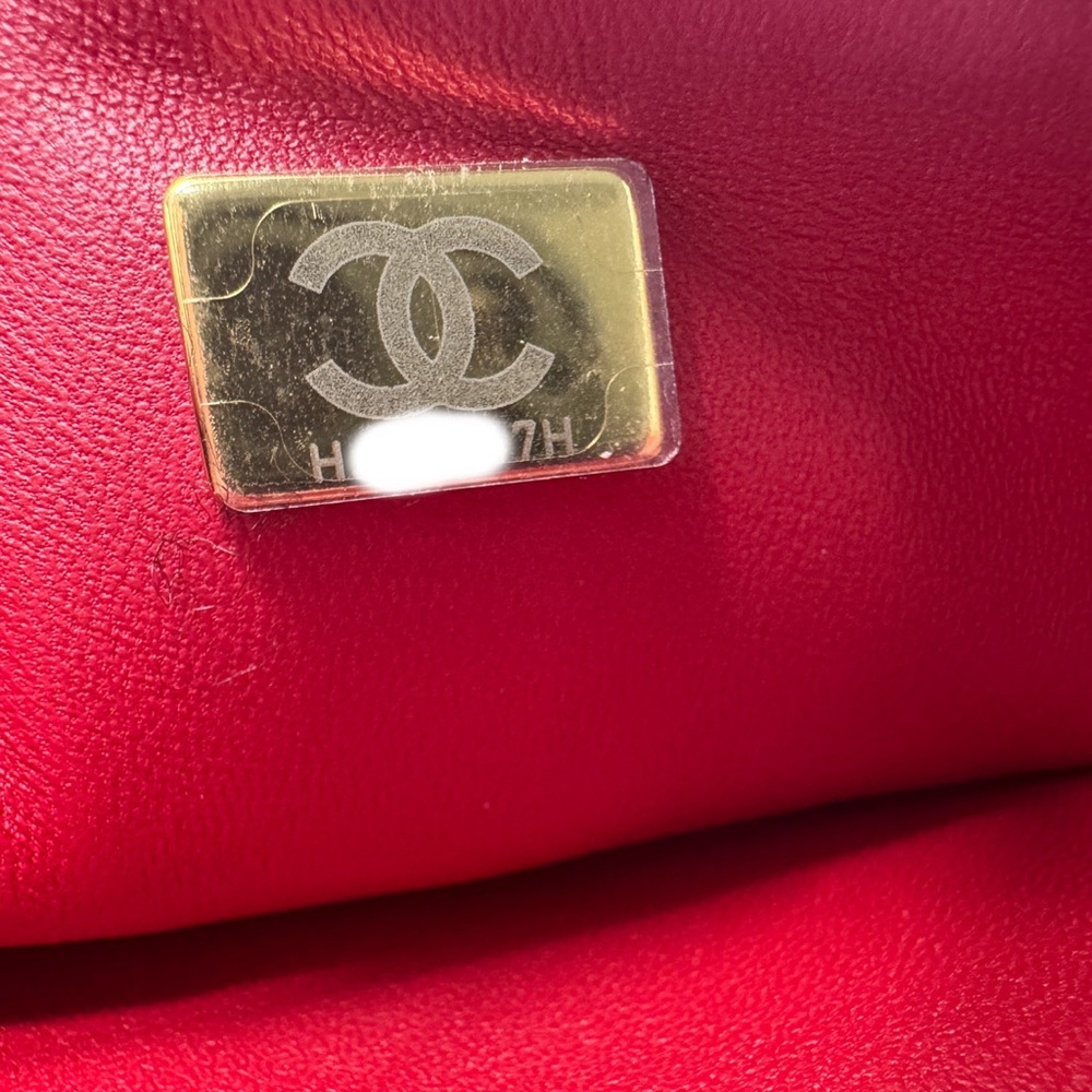 Chanel Red Top Handle Flap Bag - Picture 13 of 13